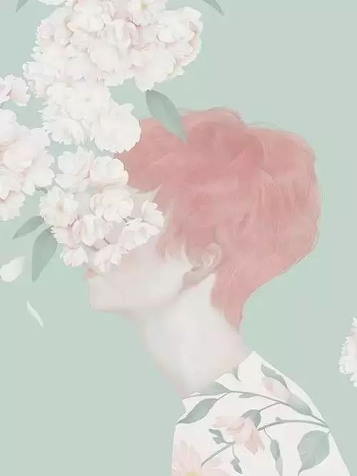 風(fēng)格獨(dú)特的插畫圖片，時(shí)尚清新色調(diào)手繪插畫