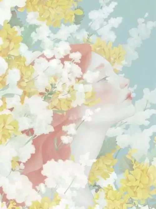 風(fēng)格獨(dú)特的插畫圖片，時(shí)尚清新色調(diào)手繪插畫