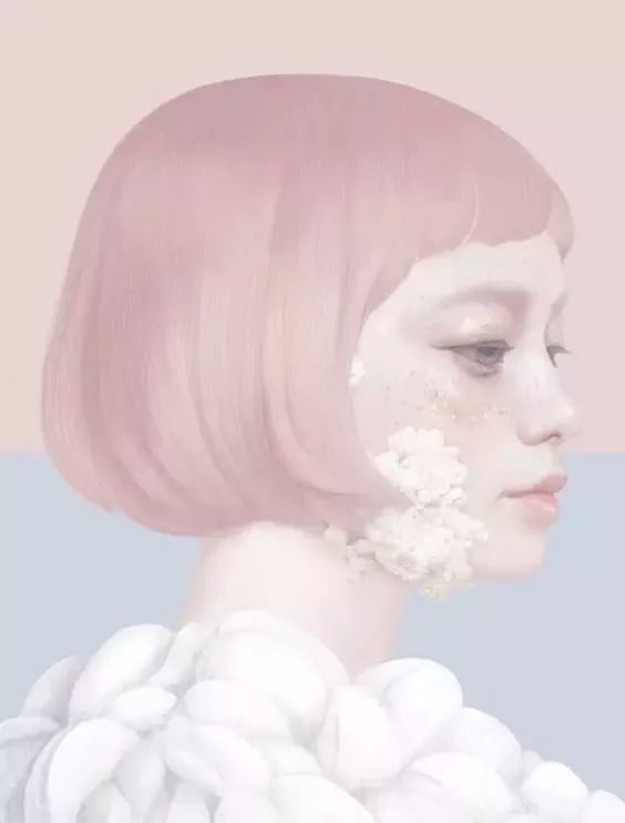 風(fēng)格獨特的插畫圖片，時尚清新色調(diào)手繪插畫