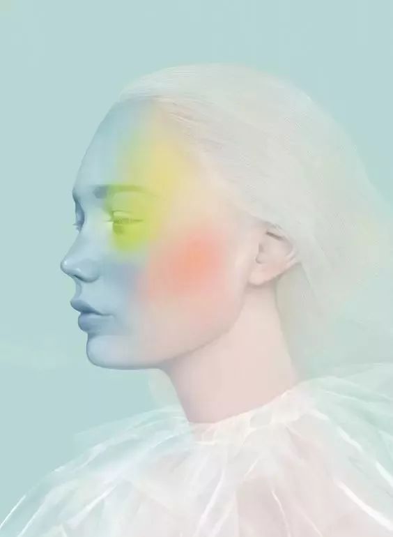 風(fēng)格獨(dú)特的插畫圖片，時(shí)尚清新色調(diào)手繪插畫