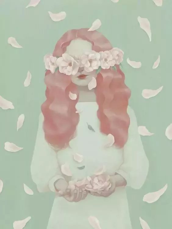 風(fēng)格獨(dú)特的插畫圖片，時(shí)尚清新色調(diào)手繪插畫