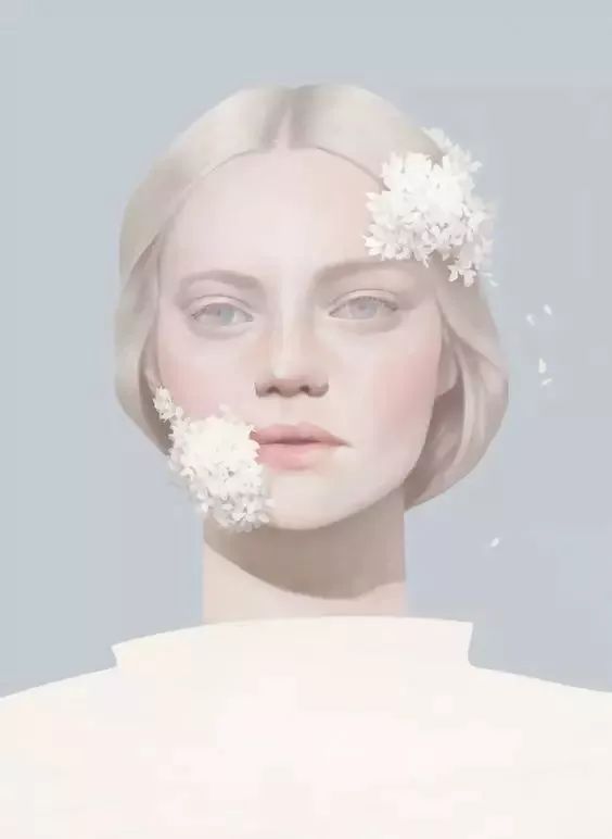 風(fēng)格獨特的插畫圖片，時尚清新色調(diào)手繪插畫