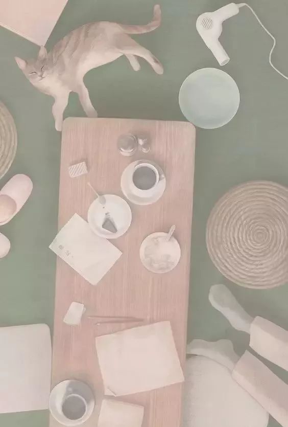 風(fēng)格獨特的插畫圖片，時尚清新色調(diào)手繪插畫