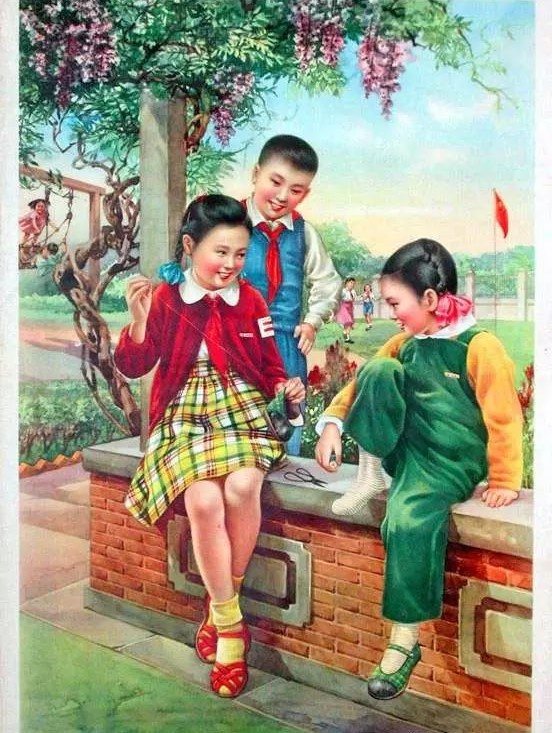 60年代古老的中國(guó)年畫(huà)，值得珍藏的回憶！