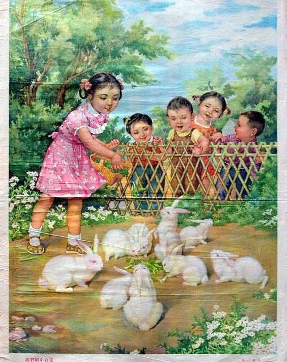 60年代古老的中國(guó)年畫(huà)，值得珍藏的回憶！