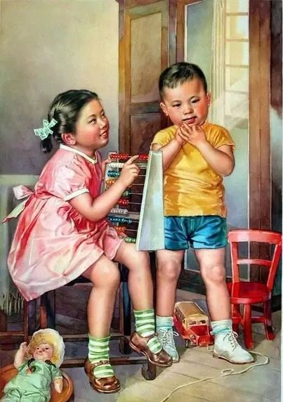 60年代古老的中國年畫，值得珍藏的回憶！