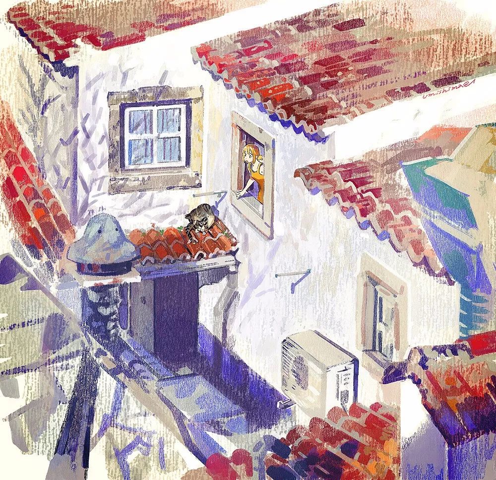 超唯美優(yōu)雅插畫，清新亮麗的手繪插畫