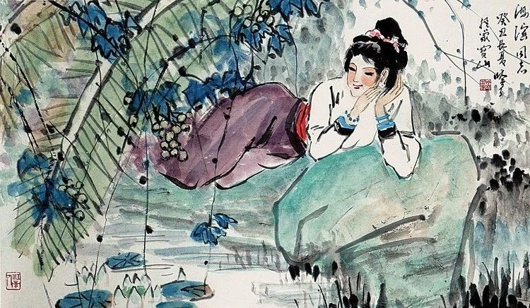 詩(shī)意中國(guó)畫：宋吟可人物國(guó)畫欣賞