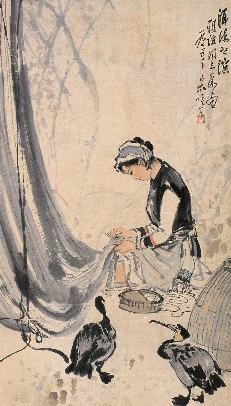 詩意中國畫：宋吟可人物國畫欣賞