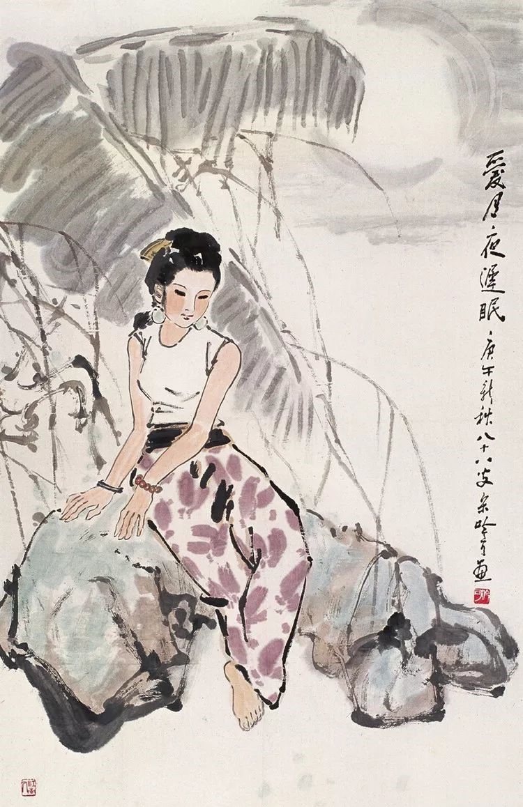 詩意中國畫：宋吟可人物國畫欣賞