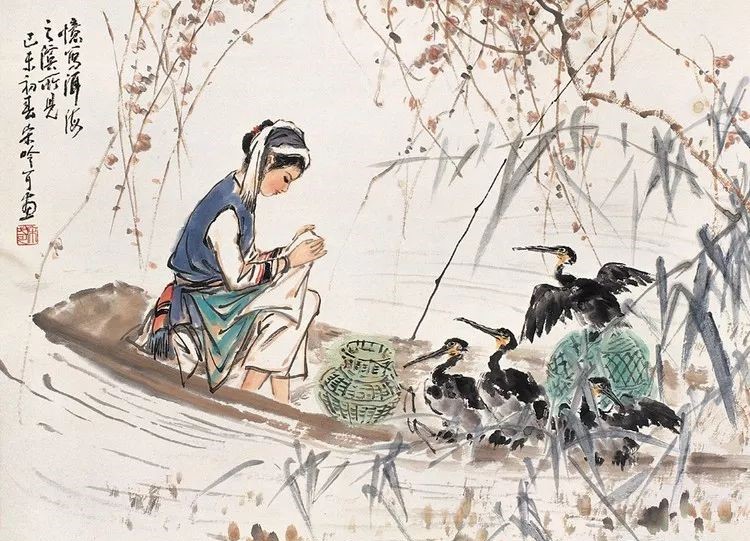 詩(shī)意中國(guó)畫(huà)：宋吟可人物國(guó)畫(huà)欣賞