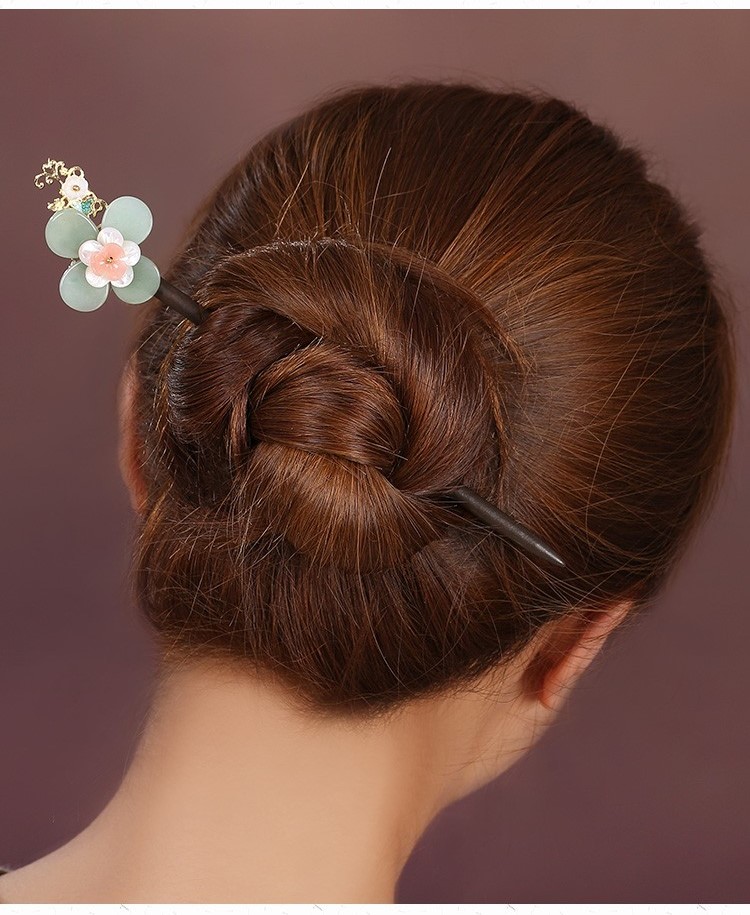 綰如兮發(fā)簪宮廷步搖，古典氣質簪子頭飾