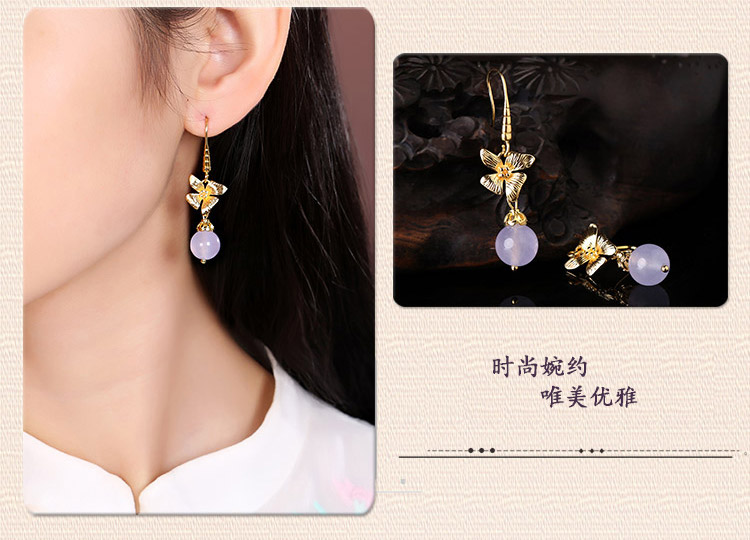 時尚婉約耳環(huán)，復(fù)古優(yōu)雅氣質(zhì)耳環(huán)