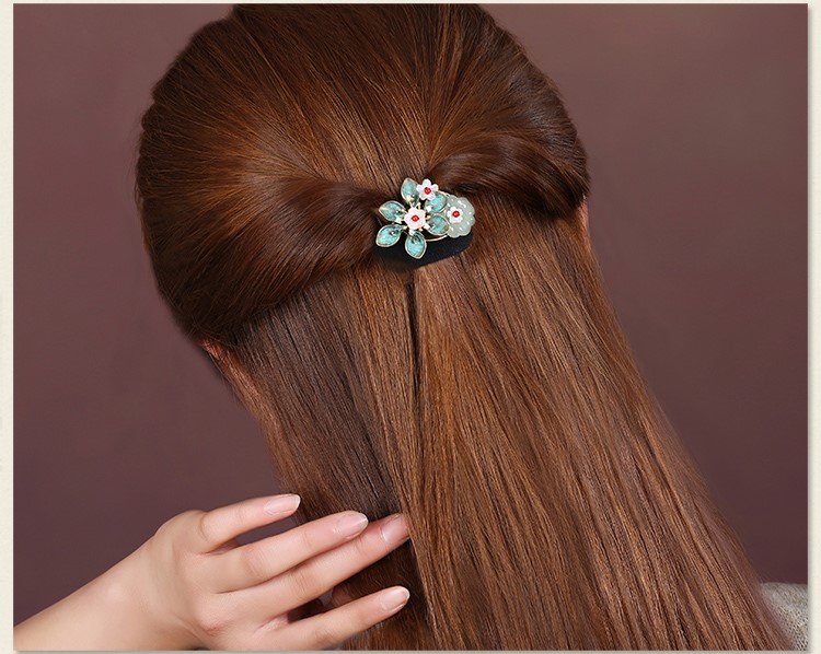 清新脫俗花萼發(fā)圈，時(shí)尚古典頭飾