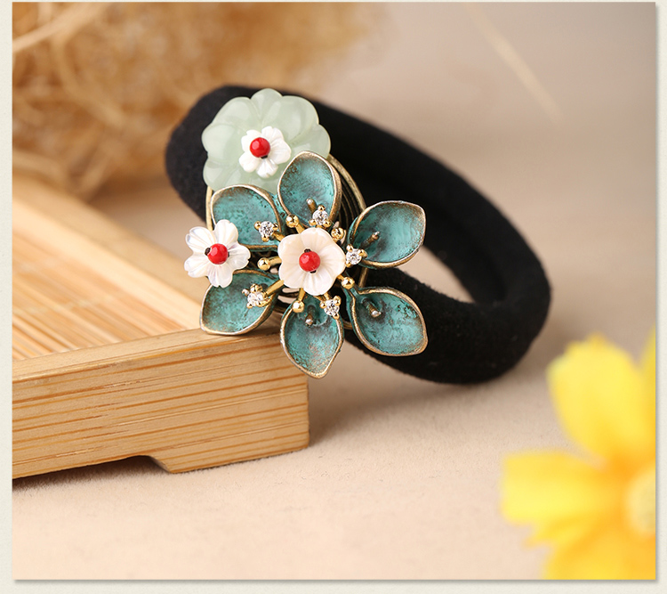 清新脫俗花萼發(fā)圈，時(shí)尚古典頭飾