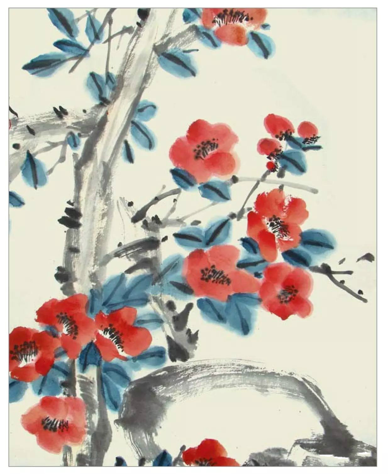 國畫技法：超詳細(xì)的國畫各種花卉畫法大全!