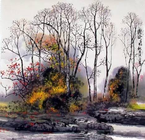 中國(guó)水墨畫(huà)：唯美詩(shī)意國(guó)畫(huà)山水