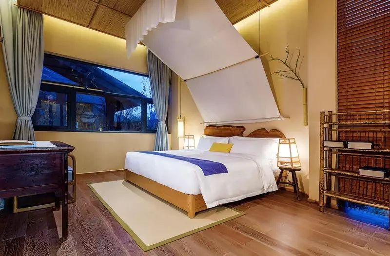 青城山·心越酒店，美的很自然沒有斧鑿的刻意