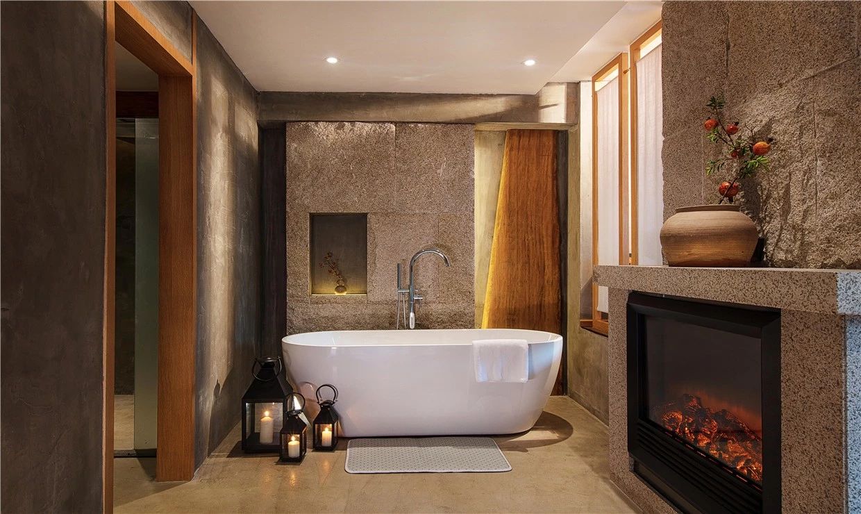 青城山·心越酒店，美的很自然沒有斧鑿的刻意