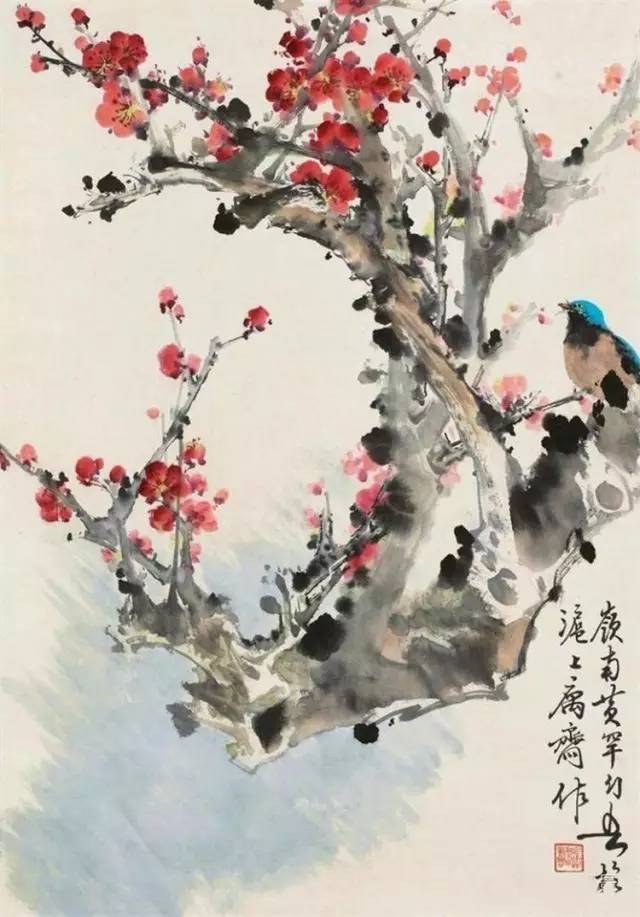 中國(guó)國(guó)畫(huà)藝術(shù)：絕美花鳥(niǎo)國(guó)畫(huà)圖片