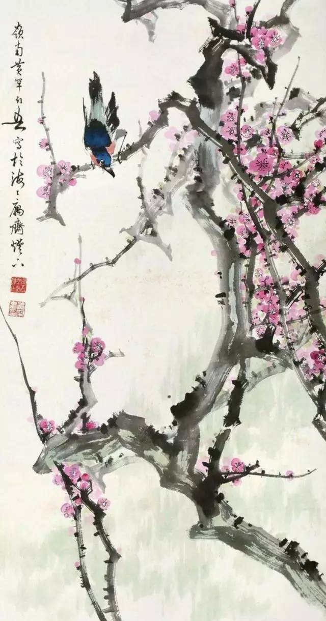中國(guó)國(guó)畫(huà)藝術(shù)：絕美花鳥(niǎo)國(guó)畫(huà)圖片