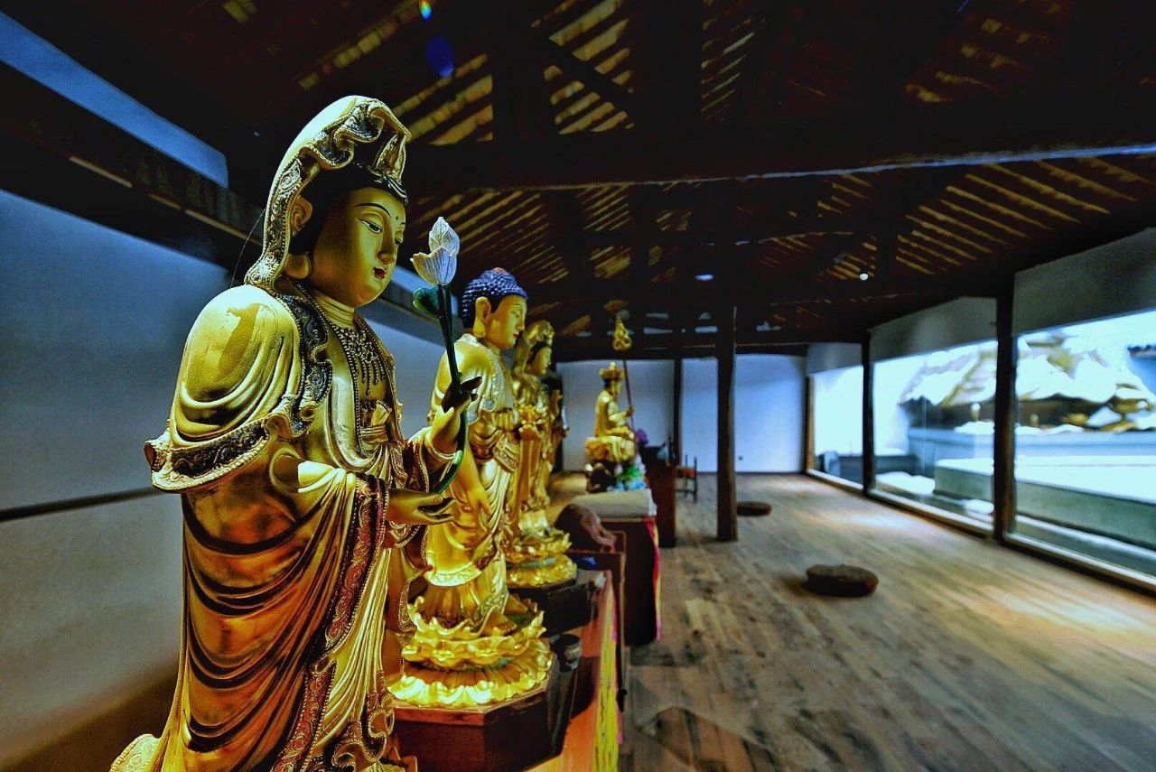 杭州·化城壹處，坐落在化城寺的佛元素里