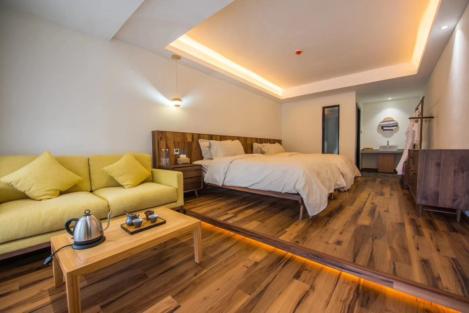 杭州·化城壹處，坐落在化城寺的佛元素里