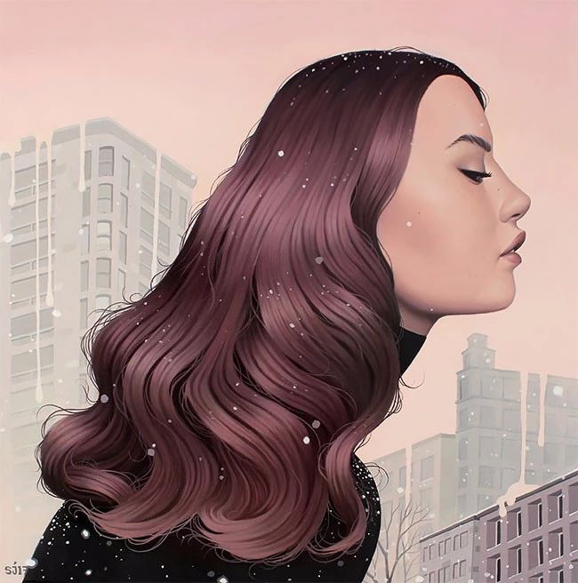 肖像插畫(huà)遇上植物花卉，碰撞出不一樣的火花！