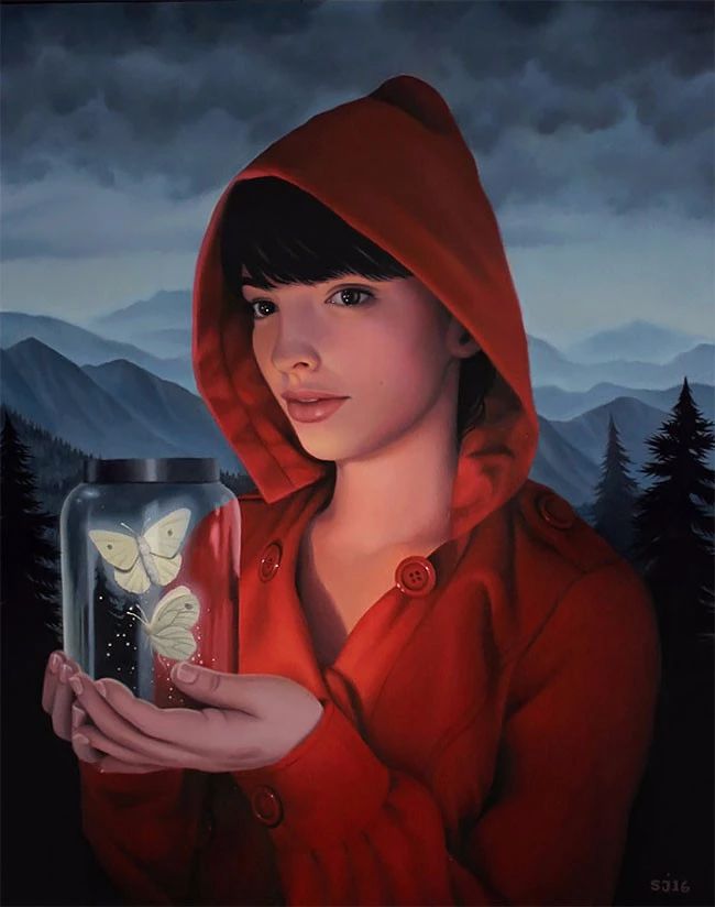 肖像插畫遇上植物花卉，碰撞出不一樣的火花！