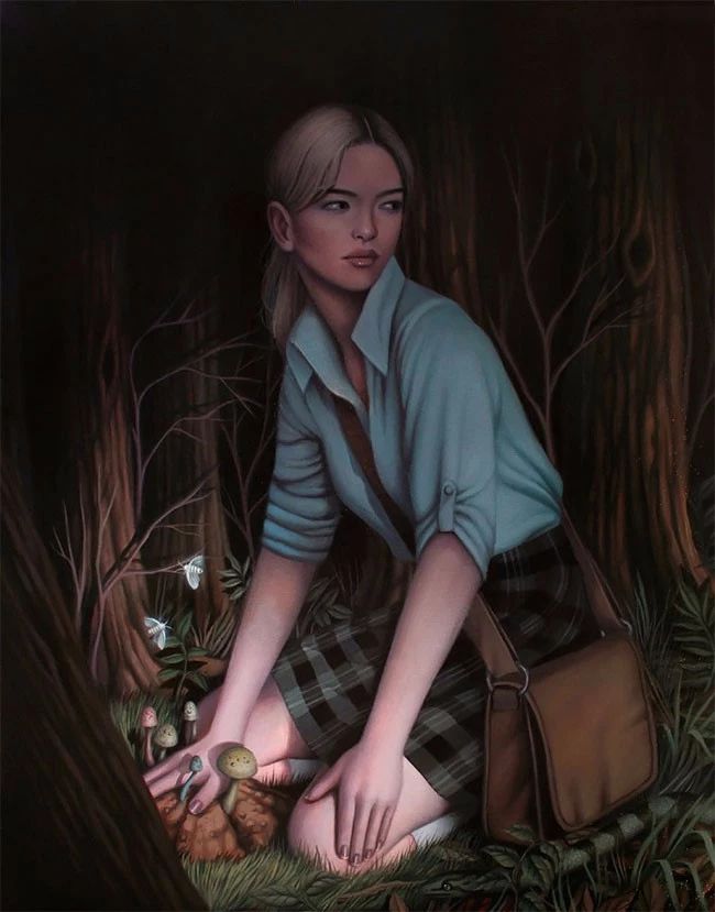 肖像插畫遇上植物花卉，碰撞出不一樣的火花！