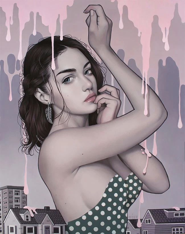 肖像插畫遇上植物花卉，碰撞出不一樣的火花！