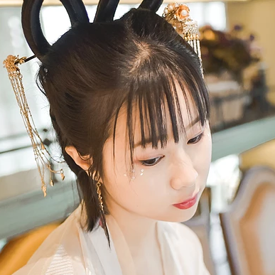 清新可愛小女孩女生頭像，唯美古風(fēng)真人頭像