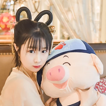 清新可愛小女孩女生頭像，唯美古風(fēng)真人頭像