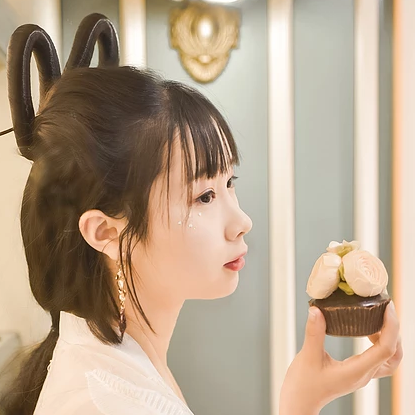 清新可愛小女孩女生頭像，唯美古風(fēng)真人頭像