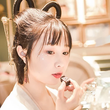 清新可愛小女孩女生頭像，唯美古風(fēng)真人頭像