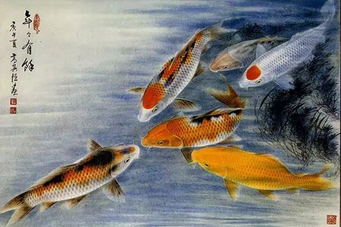 超逼真的詩(shī)意國(guó)畫魚：令人驚嘆的如魚得水