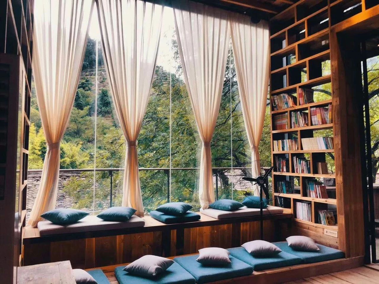 青田坐忘閣·藏書閣民宿，找回初心尋找回家的路