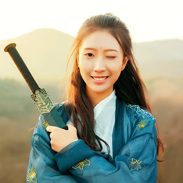 花開半夏女生頭像，唯美古風(fēng)真人頭像