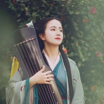 夢(mèng)花期小清新女生頭像，唯美古風(fēng)真人頭像