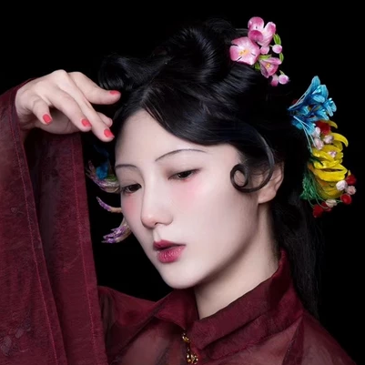 典雅梅花女生頭像，唯美古風(fēng)真人頭像