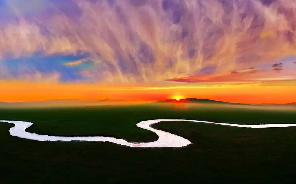 如詩如畫的草原意境，唯美風(fēng)景圖片！