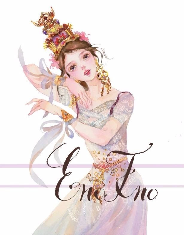 驚艷水彩插畫之美，獨特畫風(fēng)不一樣的美