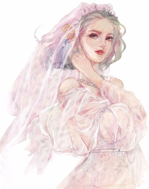 驚艷水彩插畫之美，獨(dú)特畫風(fēng)不一樣的美