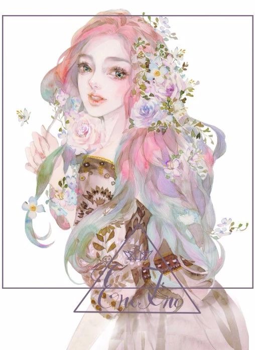 驚艷水彩插畫之美，獨特畫風(fēng)不一樣的美