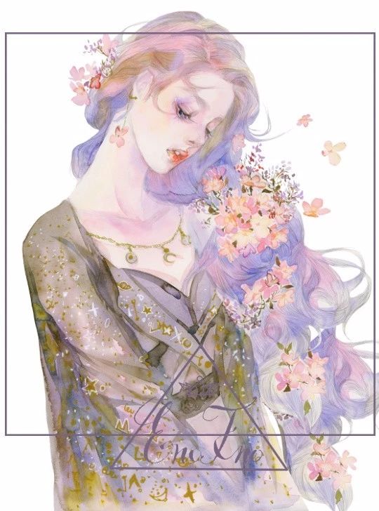 驚艷水彩插畫之美，獨特畫風(fēng)不一樣的美