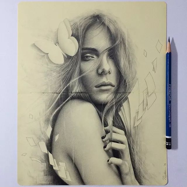 一組令人驚嘆的精致細(xì)膩手繪插畫