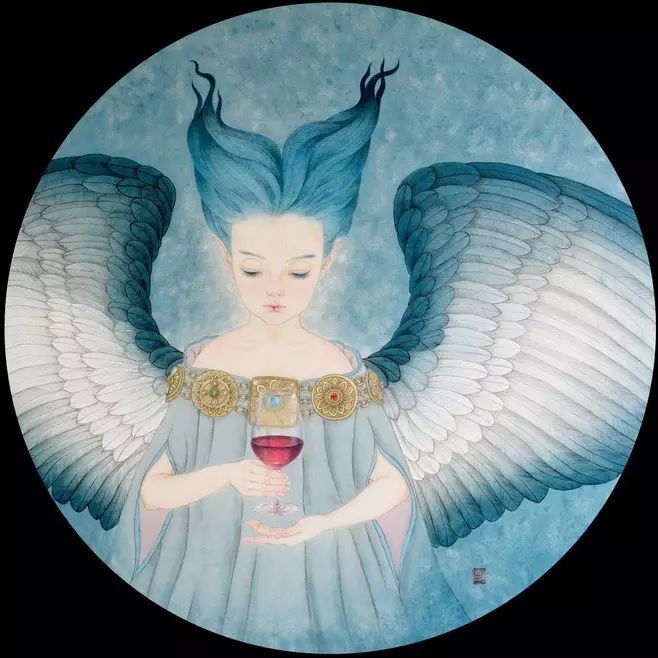 古風(fēng)詩意手繪插畫：一場(chǎng)風(fēng)花雪月任飄搖美！