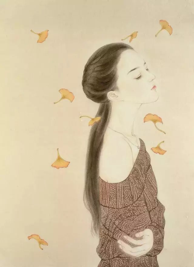 古風(fēng)詩(shī)意手繪插畫(huà)：一場(chǎng)風(fēng)花雪月任飄搖美！