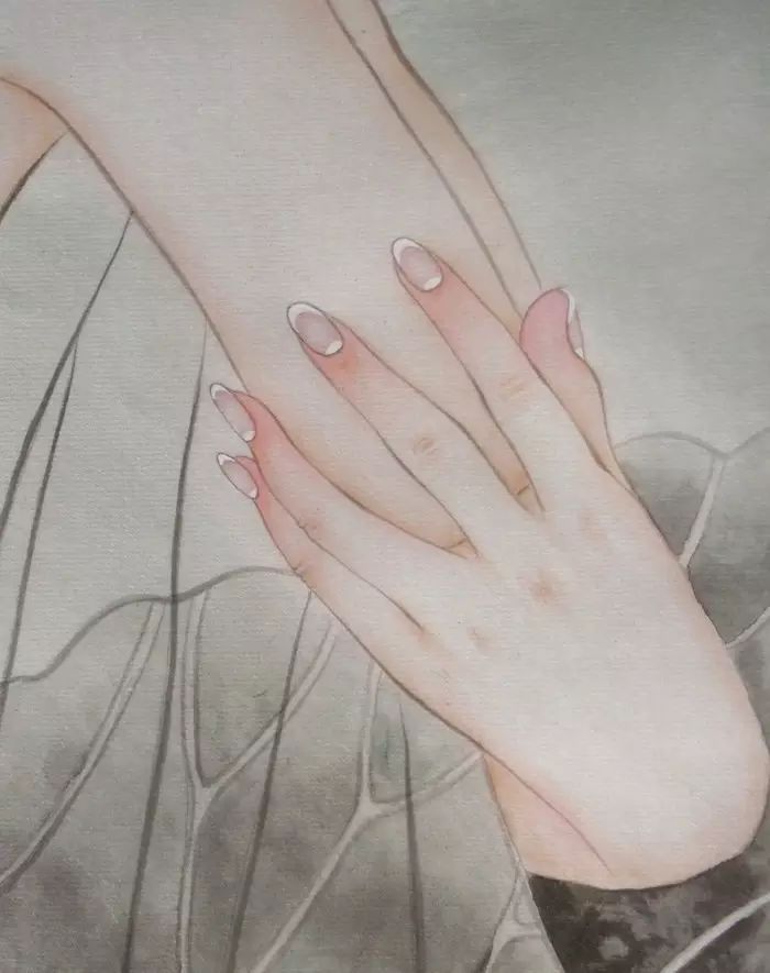 古風(fēng)詩意手繪插畫：一場風(fēng)花雪月任飄搖美！