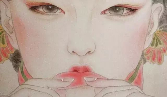 古風詩意手繪插畫：一場風花雪月任飄搖美！